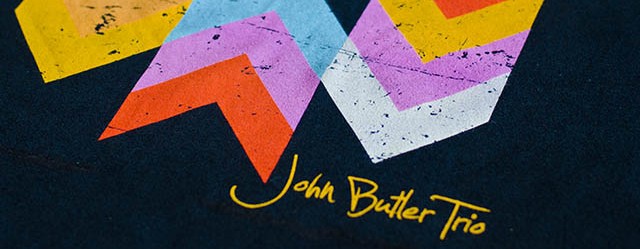 T-shirt Printing for John Butler Trio
